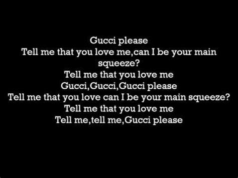 gucci please audio